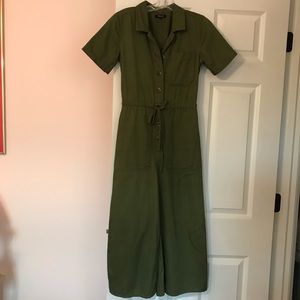 Madewell Wide-leg Utility Jumpsuit